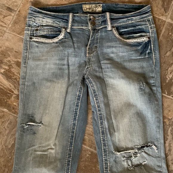 Revolution by Revolt Flare Jeans- Sz 7 - Picture 2 of 7